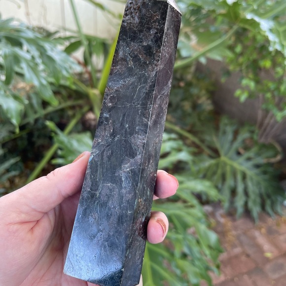 Large Russian Astrophyllite gemstone towers - Picture 6 of 8